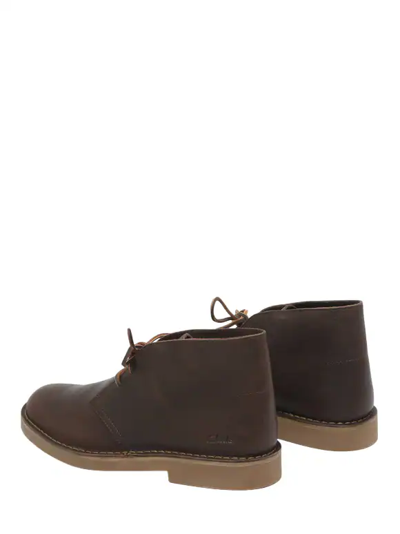 Clarks Polacchino Uomo Desert Boot Evo In Pelle 26183363 Marrone Comfort Contemporaneo Heritage Iconica Pelle Premium Tallone