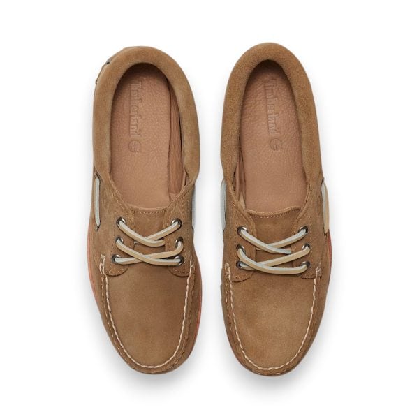 Timberland Authentic Boat Shoe For Women In Beige Tbl Alt2
