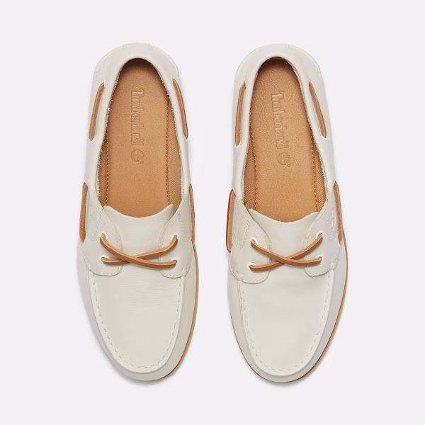 Timberland Classic Boat Shoe For Women In Beige Tbl Alt2