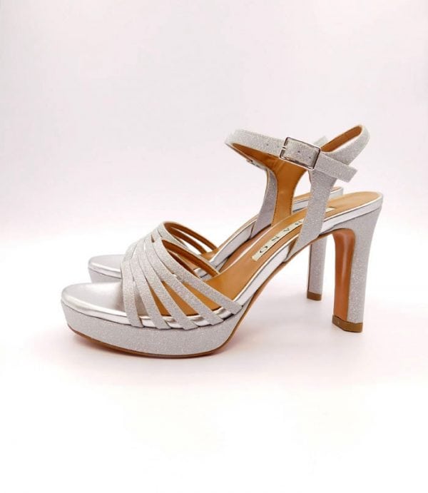 Albano Donna Sandalo Argento 3133 1