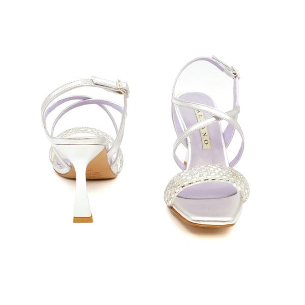 Albano Donna Sandalo Argento 3247 2