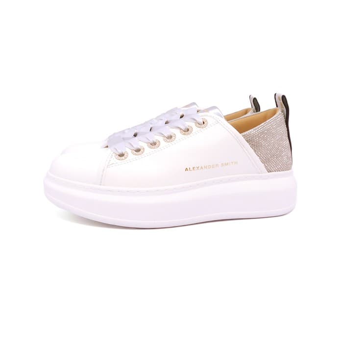 (image for) Alexander Smith sneaker Wembley bianco argento