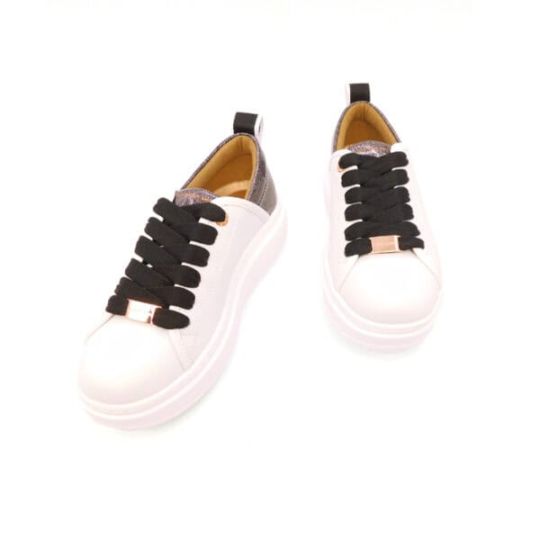 Alexander Smith Donna Sneaker Bianco Nero 6896 3