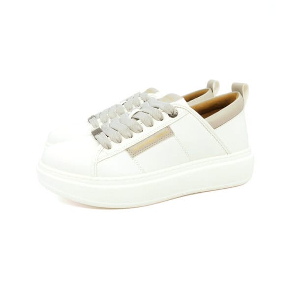 Alexander Smith Uomo Sneaker Bianco Grigio 6733 1