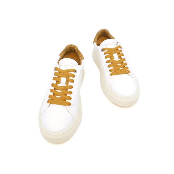 Alexander Smith Uomo Sneaker Crema Cuoio 3663 3