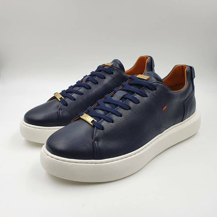 Scarpa uomo Ambitious sneaker 11490 in pelle white yellow US21AM06