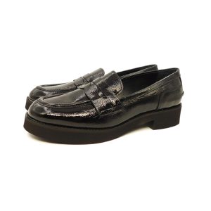 Anima Donna Mocassino Nero 180vr 1