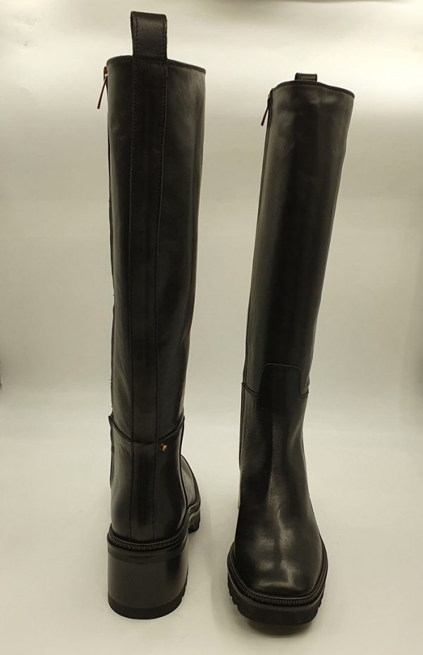 Bervicato Donna Stivale Nero 4561 2