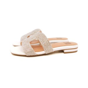 Bibilou Donna Ciabatta Bianco 839 1