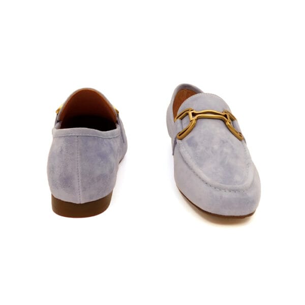 Bibilou Donna Mocassino Celeste 582 2