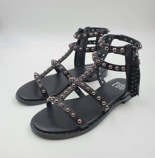 Bibilou Donna Sandalo Nero 885 1