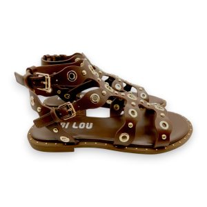 Bibilou Donna Sandaloflatborchie Marrone 947 1