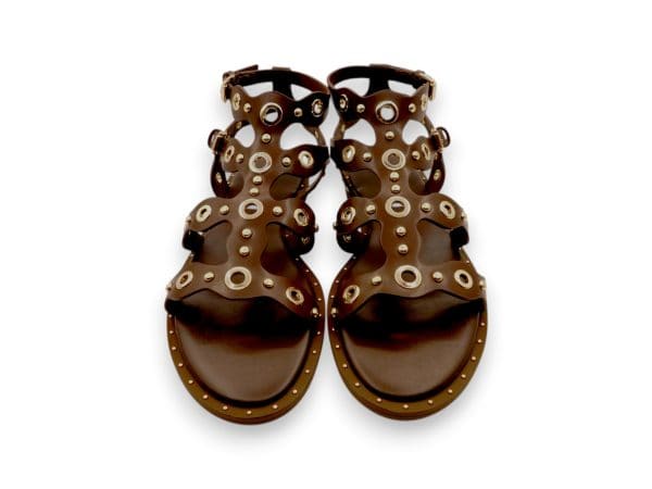 Bibilou Donna Sandaloflatborchie Marrone 947 2