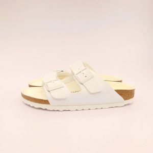 Birkenstock Donna Ciabatta Bianco Arizona 1