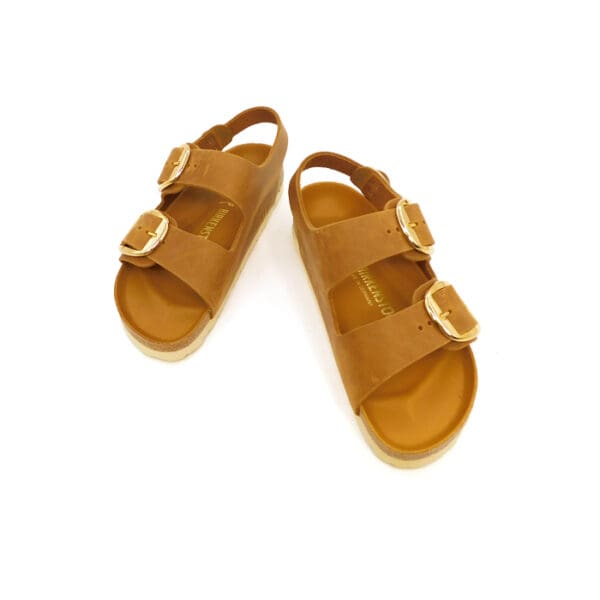 Birkenstock Donna Sandalo Cuoio 1024067 3