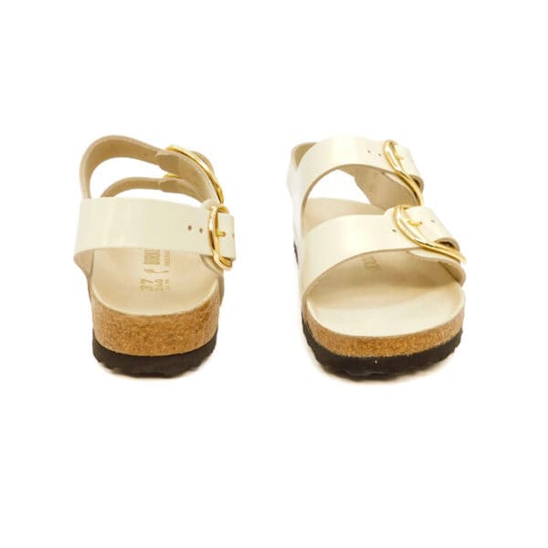 Birkenstock Donna Sandalo Ecru 1025395 2
