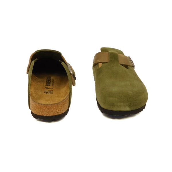 Birkenstock Uomo Sabot Verde 1028193 2