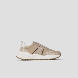 Blaze Donna In Nylon Avorio E Laminato Polveroso Oro