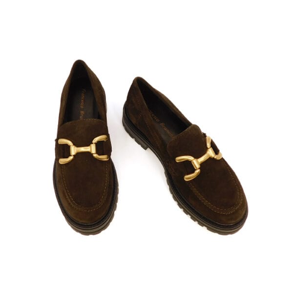 Brunelli Donna Mocassino Moro Ao106 3