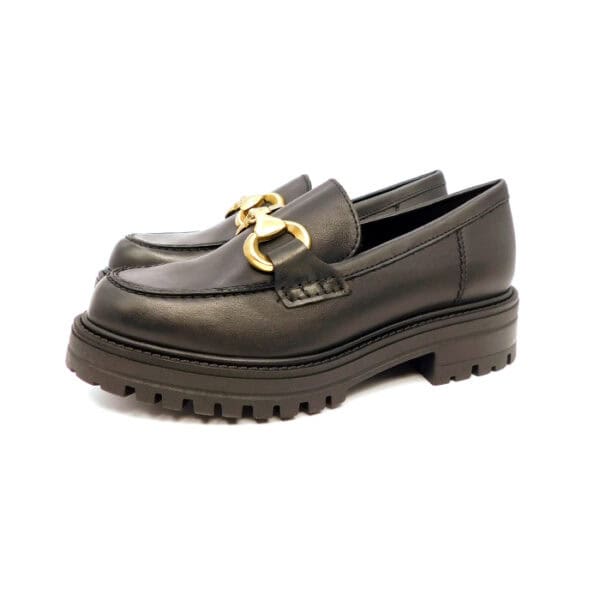 Brunelli Donna Mocassino Nero 4106 1