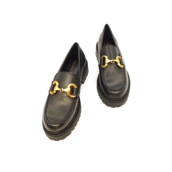 Brunelli Donna Mocassino Nero 4106 3