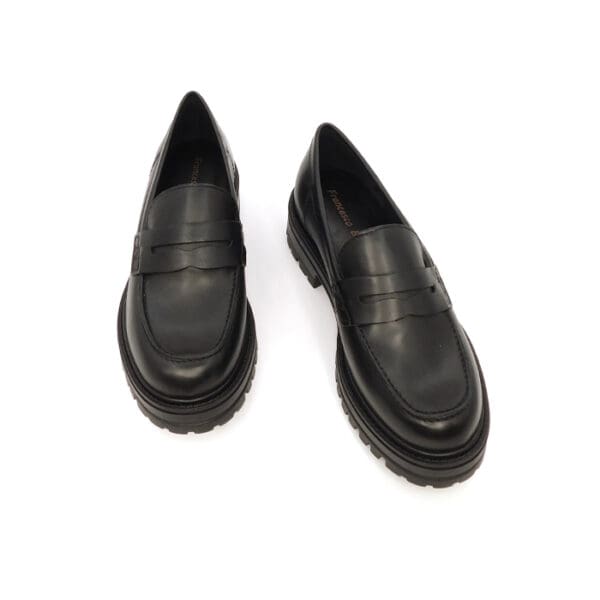 Brunelli Donna Mocassino Nero Ao105 3