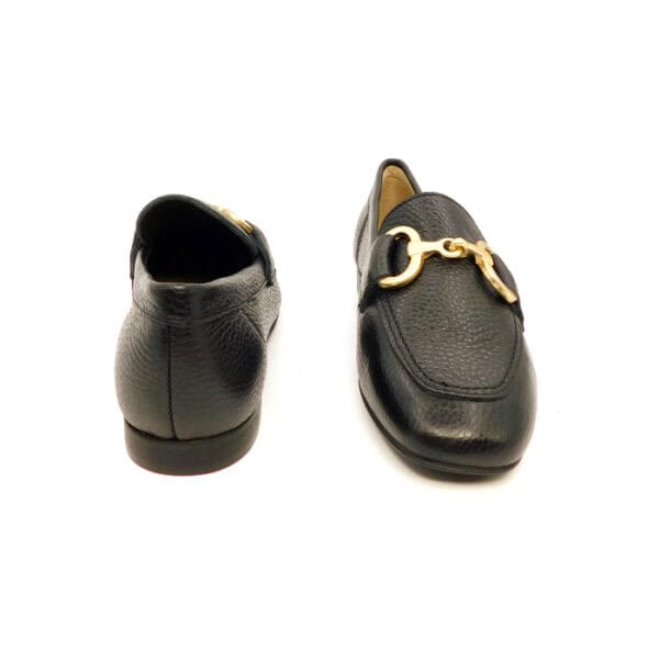 Brunelli Donna Mocassino Nero Bb4 Vit 2