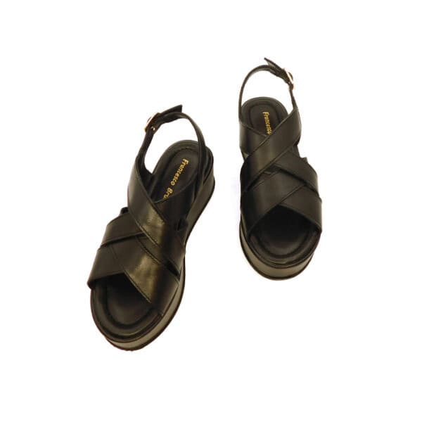 Brunelli Donna Sandalo Nero 5332 3