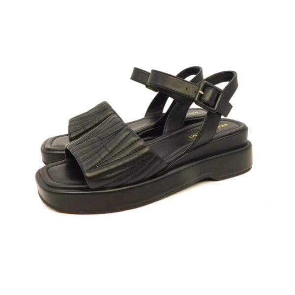 Brunopremi Donna Sandalo Nero 4902 1