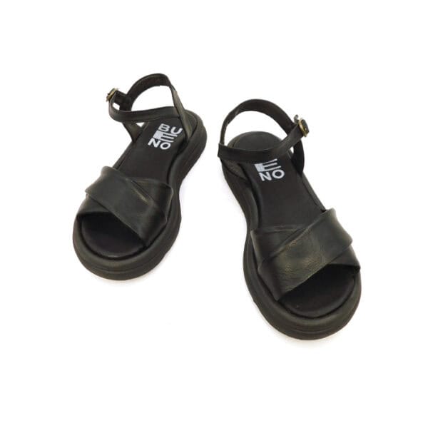Bueno Donna Sandalo Nero 3301 2