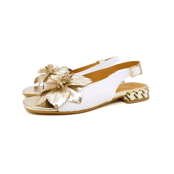 Champdefleurs Donna Sandalo Bianco 08f 1