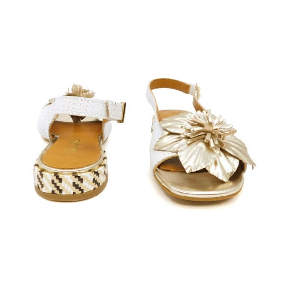 Champdefleurs Donna Sandalo Bianco 08f 2