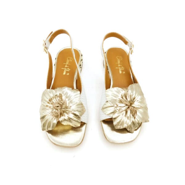 Champdefleurs Donna Sandalo Bianco 08f 3