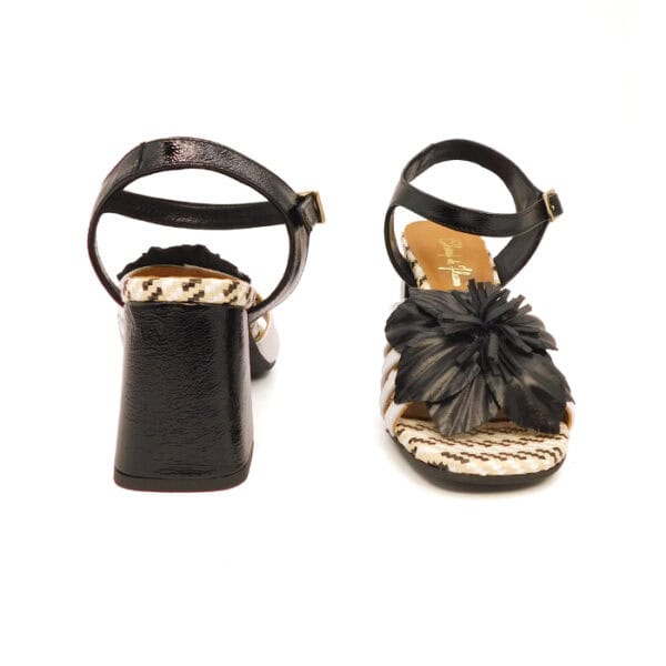 Champdefleurs Donna Sandalo Bianconero 06f 2
