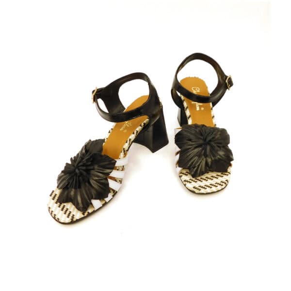 Champdefleurs Donna Sandalo Bianconero 06f 3
