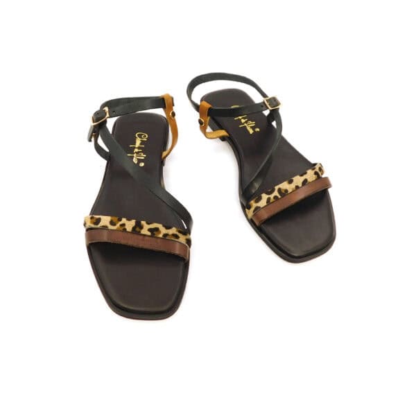 Champdefleurs Donna Sandalo Nero 03 3