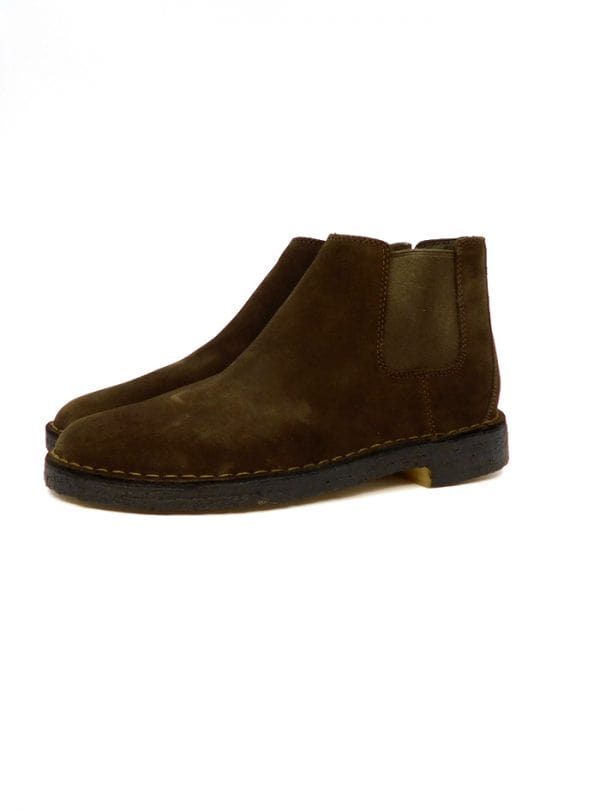 Clarks Uomo Chelseaboot Brownsuede 1