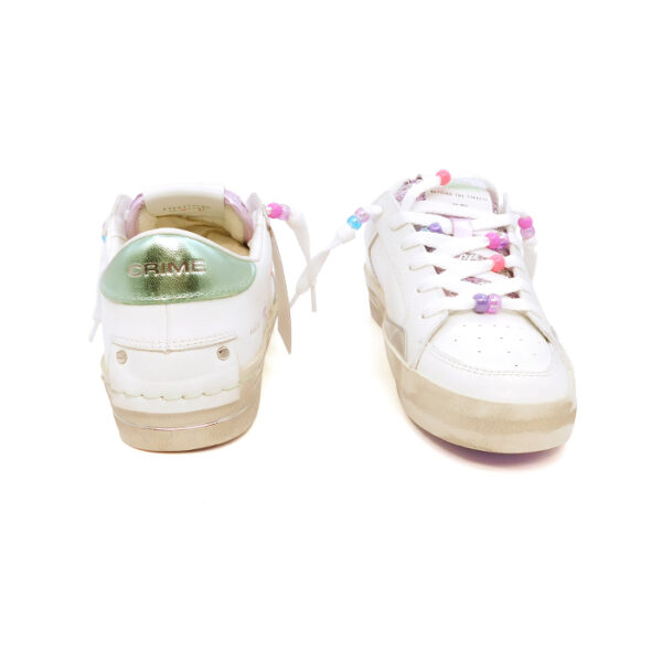 Crime London Donna Sneaker Bianco 20100 2