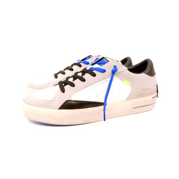 Crime London Uomo Sneaker Bianco 15102 1