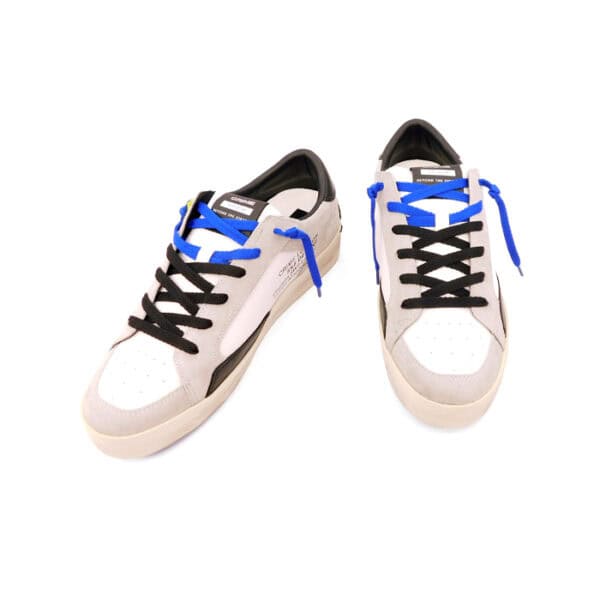 Crime London Uomo Sneaker Bianco 15102 3