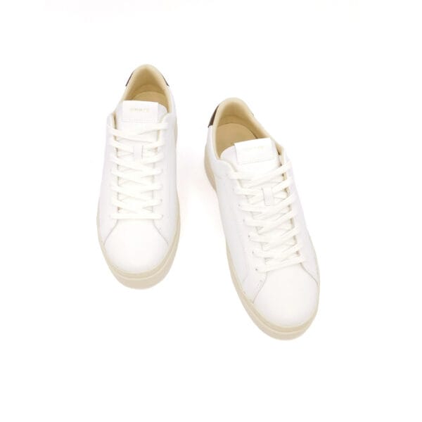 Crime London Uomo Sneaker Bianco 18702 3