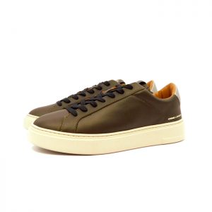 Crime London Uomo Sneaker Marrone 12527 1