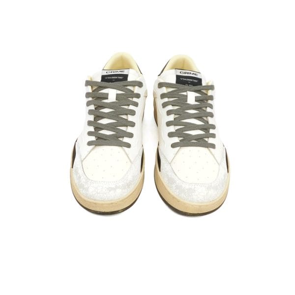 Crime Uomo Sneaker Bianco 11202 3