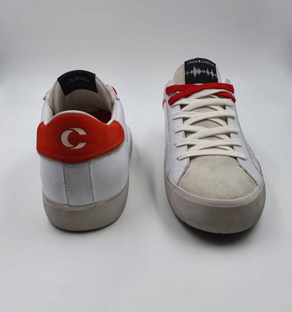 Crime Uomo Sneaker Bianco 11402 2