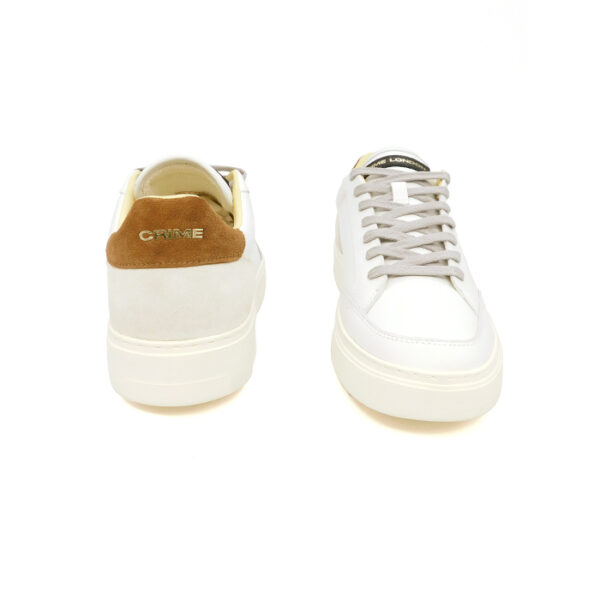 Crime Uomo Sneaker Bianco 14752 2