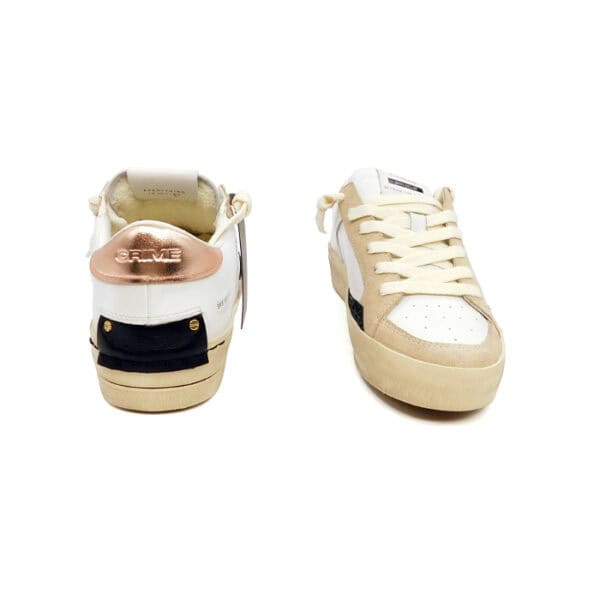 Crimelondon Donna Sneaker Bianco 21114 2