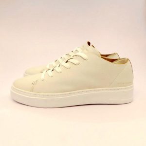 Crimelondon Uomo Sneaker Bianco 13401 1