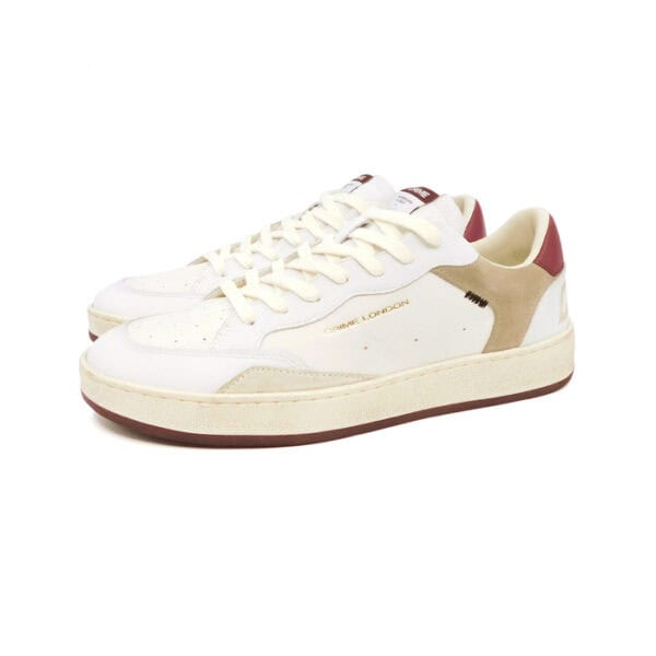 Crimelondon Uomo Sneaker Crema 15203 1