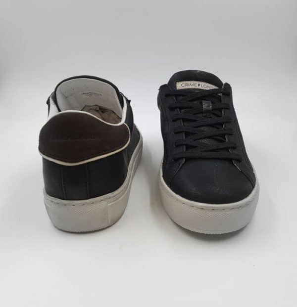 Crimelondon Uomo Sneaker Nero 10630 2