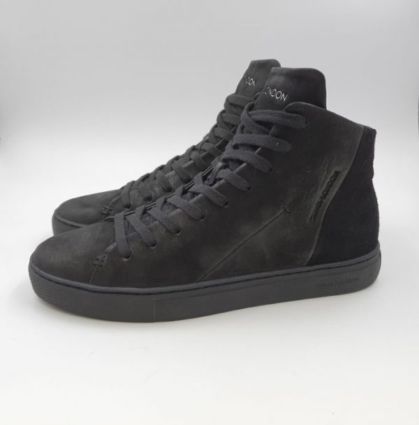 Crimelondon Uomo Sneaker Nero 11670 1